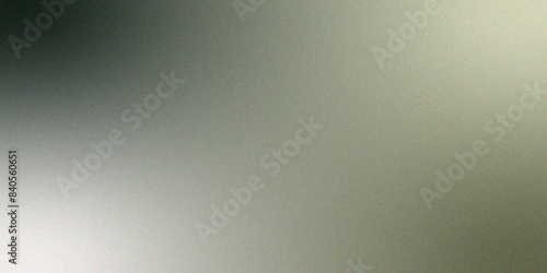 Abstract Silver Dark grainy gradient noise texture effect. Gradient background with glowing rough grain, noise, and bright spots. Empty space grainy noise grungy texture.