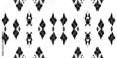 Seamless batik pattern,Seamless tribal batik pattern,and Seamless colorful pattern resemble ethnic boho, Aztec,and ikat styles.designed for use in wallpaper,fabric,curtain,carpet,Batik Embroidery