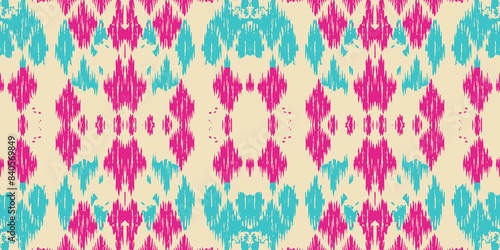 Seamless batik pattern,Seamless tribal batik pattern,and Seamless colorful pattern resemble ethnic boho, Aztec,and ikat styles.designed for use in wallpaper,fabric,curtain,carpet,Batik Embroidery
