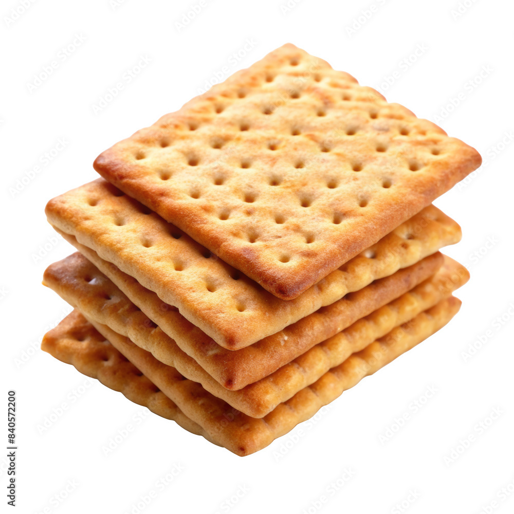 Stack Of Square Crackers Stack Of Square Crackers
