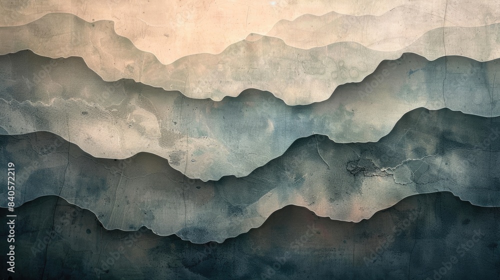 a rugged mountain landscape with multiple mountain ranges in the background. a rugged mountain landscape with multiple mountain ranges in the background.