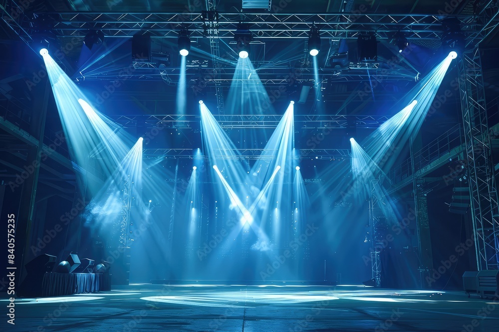custom made wallpaper toronto digitalA Live stage production overhead trusses and lighting in a live venue. Stage rigging equipment