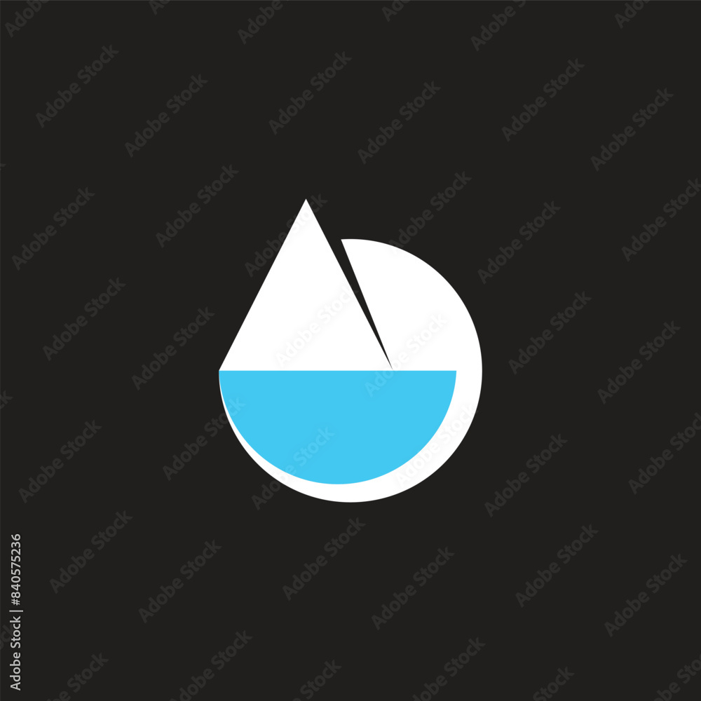 circle simple mountain snow ocean symbol logo vector circle simple mountain snow ocean symbol logo vector