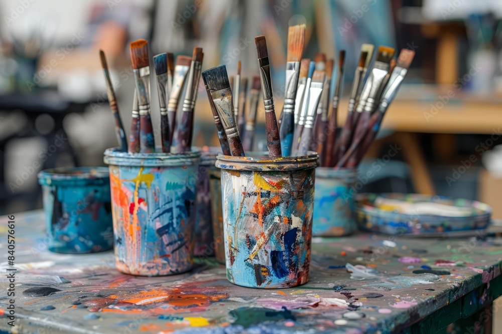 brushes and palette background brushes and palette background