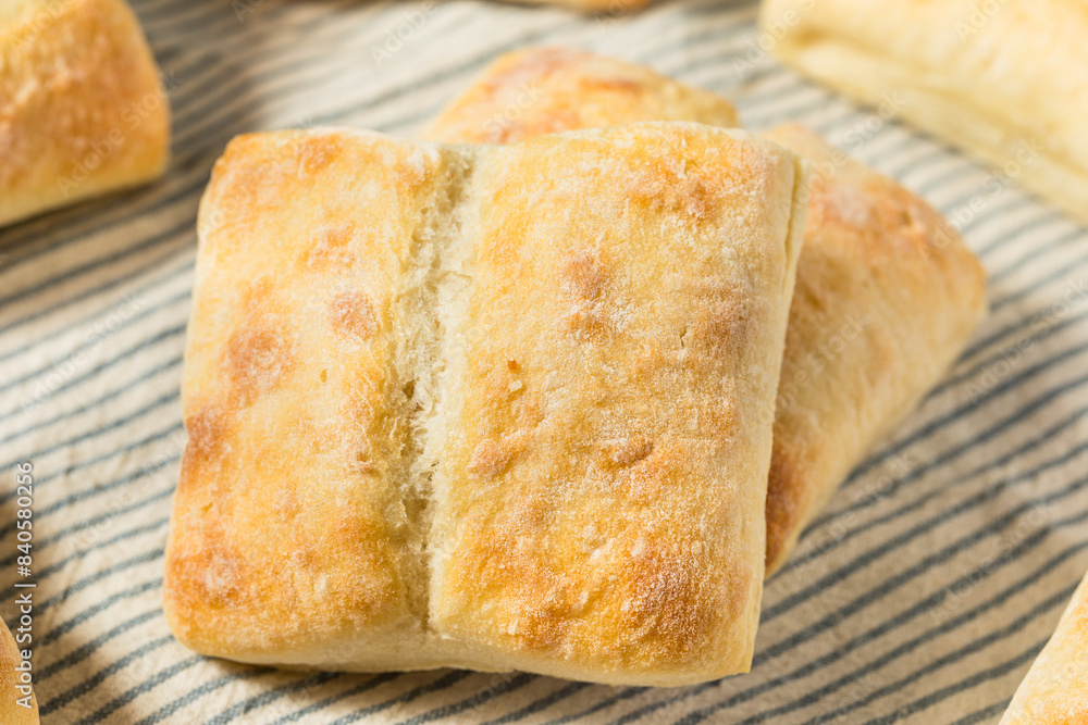 Homemade Baked Ciabatta Buns Homemade Baked Ciabatta Buns