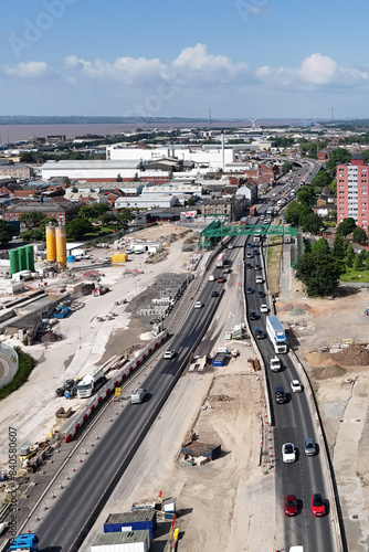 A63 Castle Street dual carriageway road improvements, Kingston upon Hull 