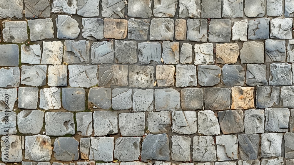 seamless gray cobblestone pavement texture tileable grungy stone road ...