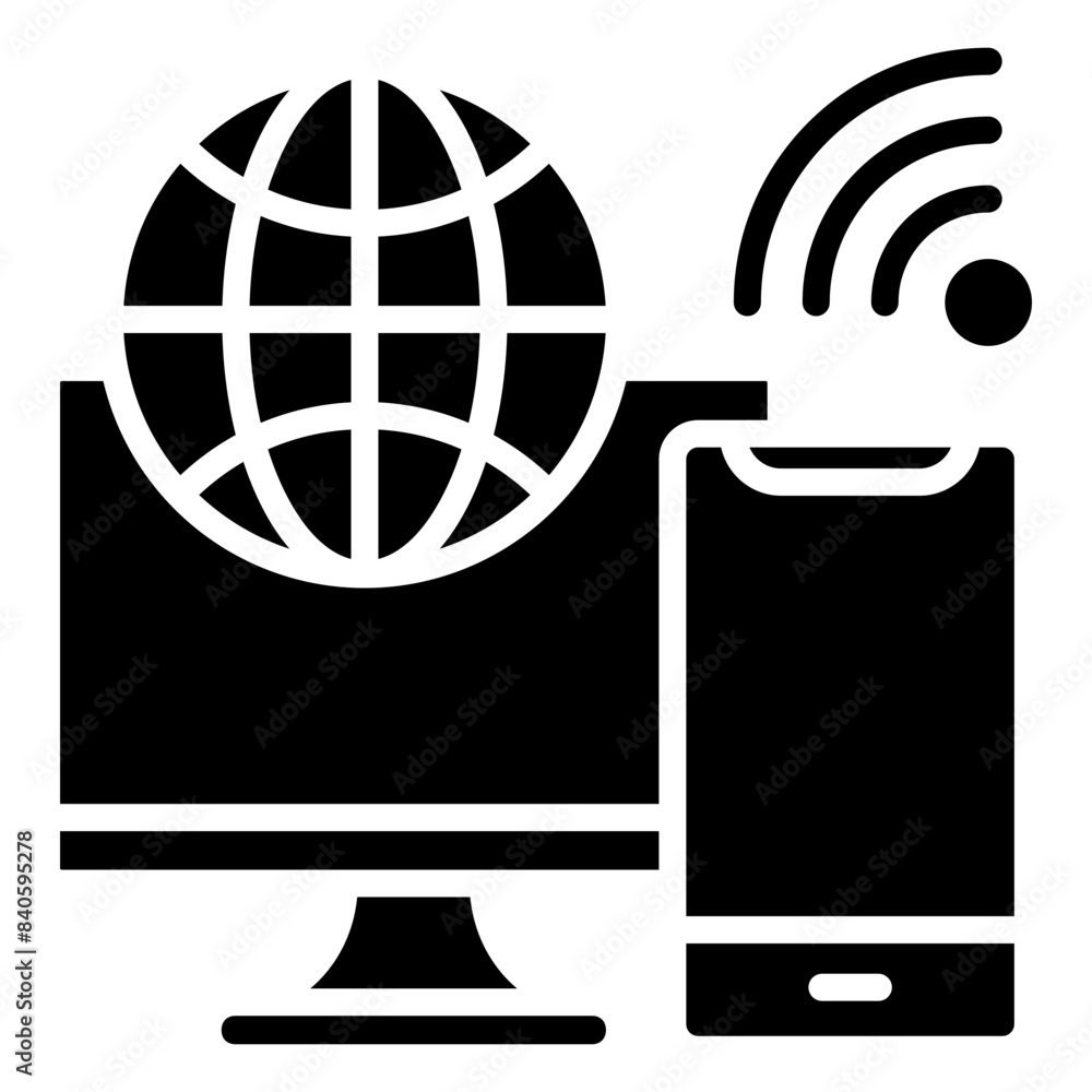 Technology Use Icon Element For Design Technology Use Icon Element For Design