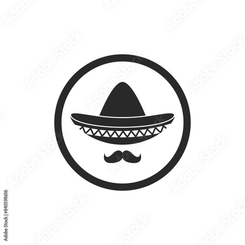 Sombrero hat icon