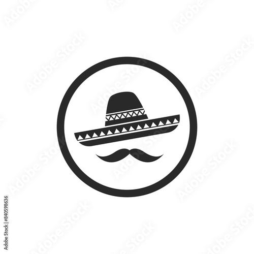 Sombrero hat icon