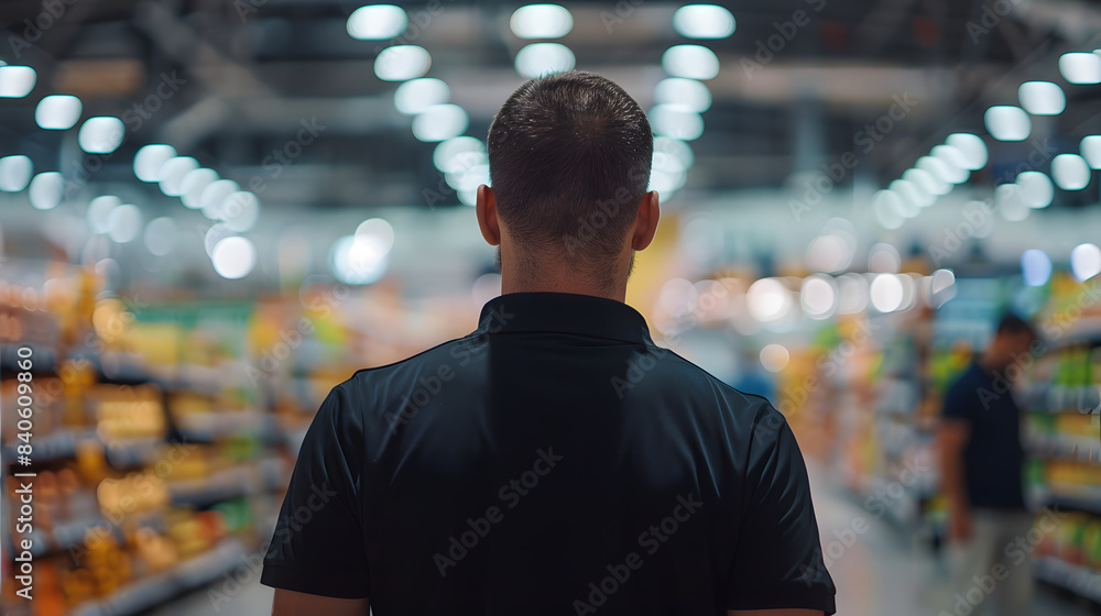  supermarket Security guards