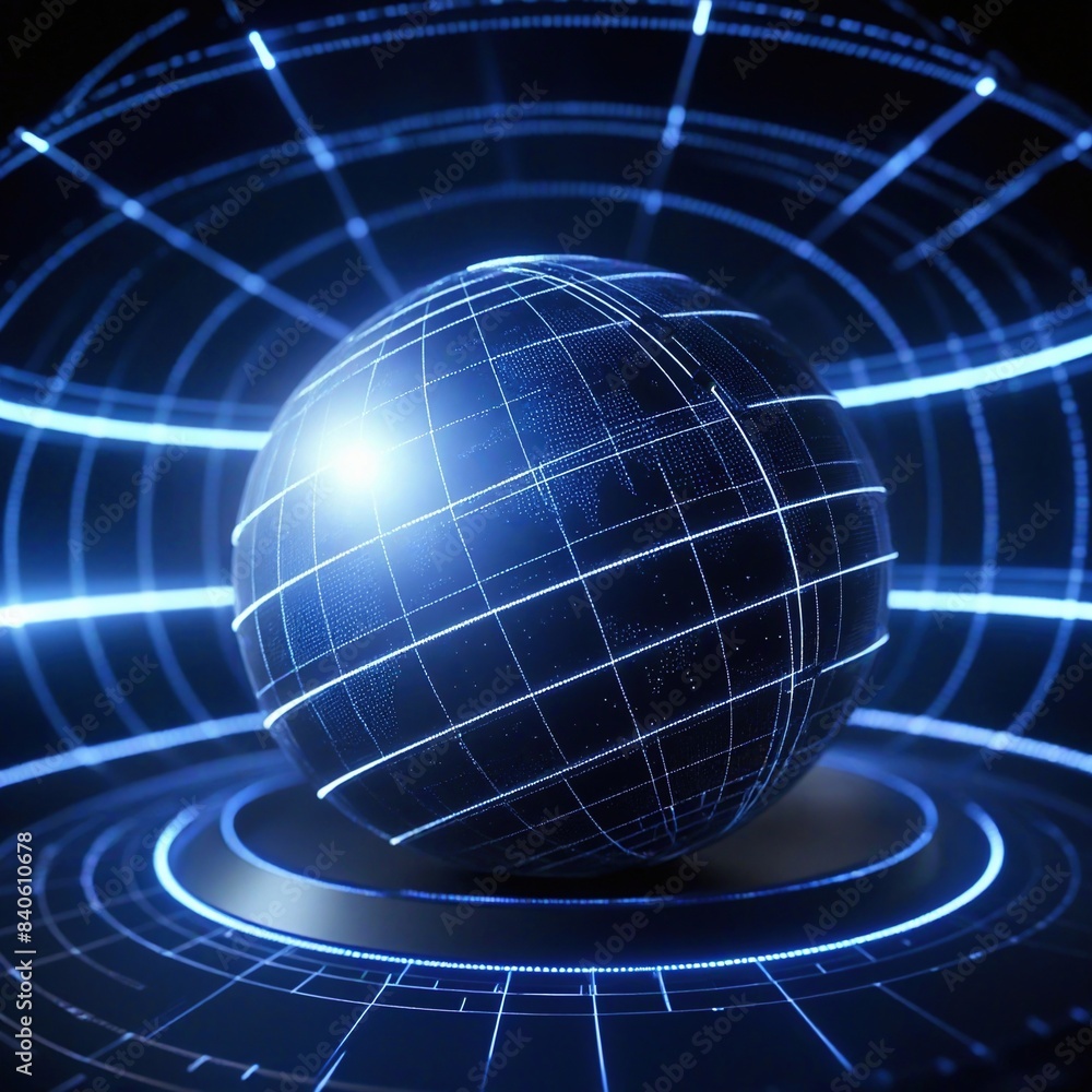 Fototapeta premium Background of technological concepts