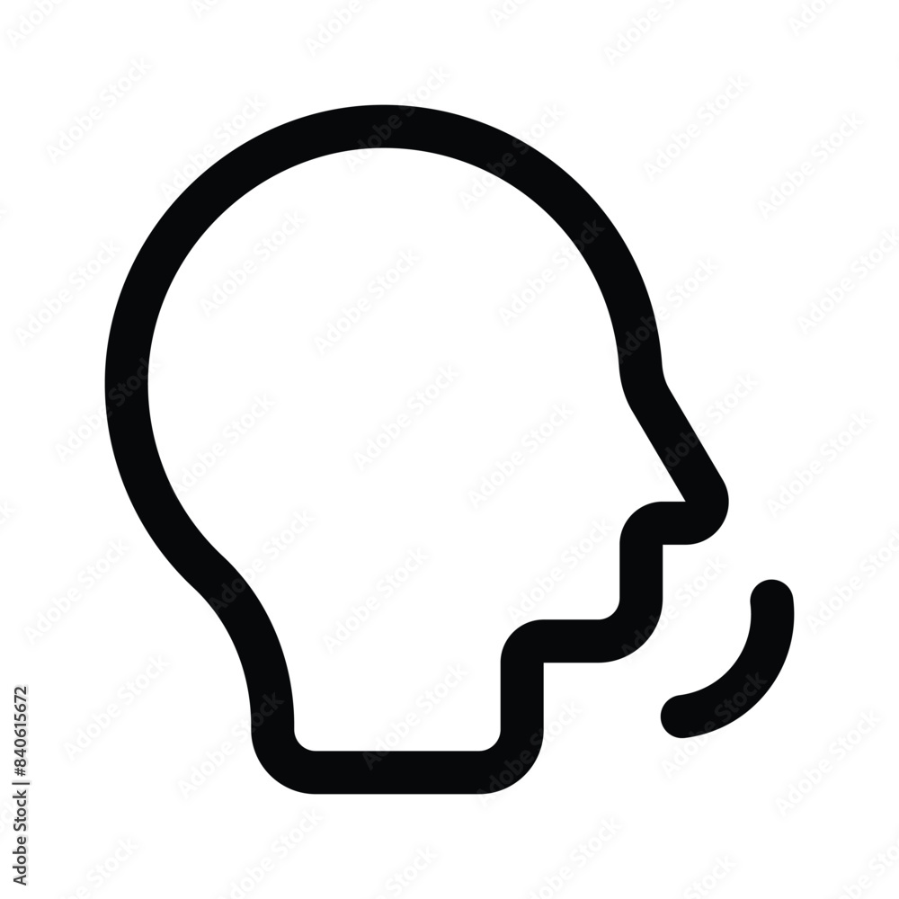 Get this beautifully designed icon of voice recognition, customizable vector Get this beautifully designed icon of voice recognition, customizable vector