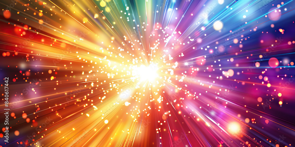 Sale Radiance: Abstract radiating bursts of light and color symbolizing the excitement of a big sale Sale Radiance: Abstract radiating bursts of light and color symbolizing the excitement of a big sale