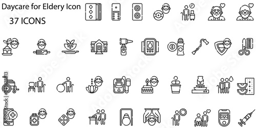 Daycare For Eldery Icon