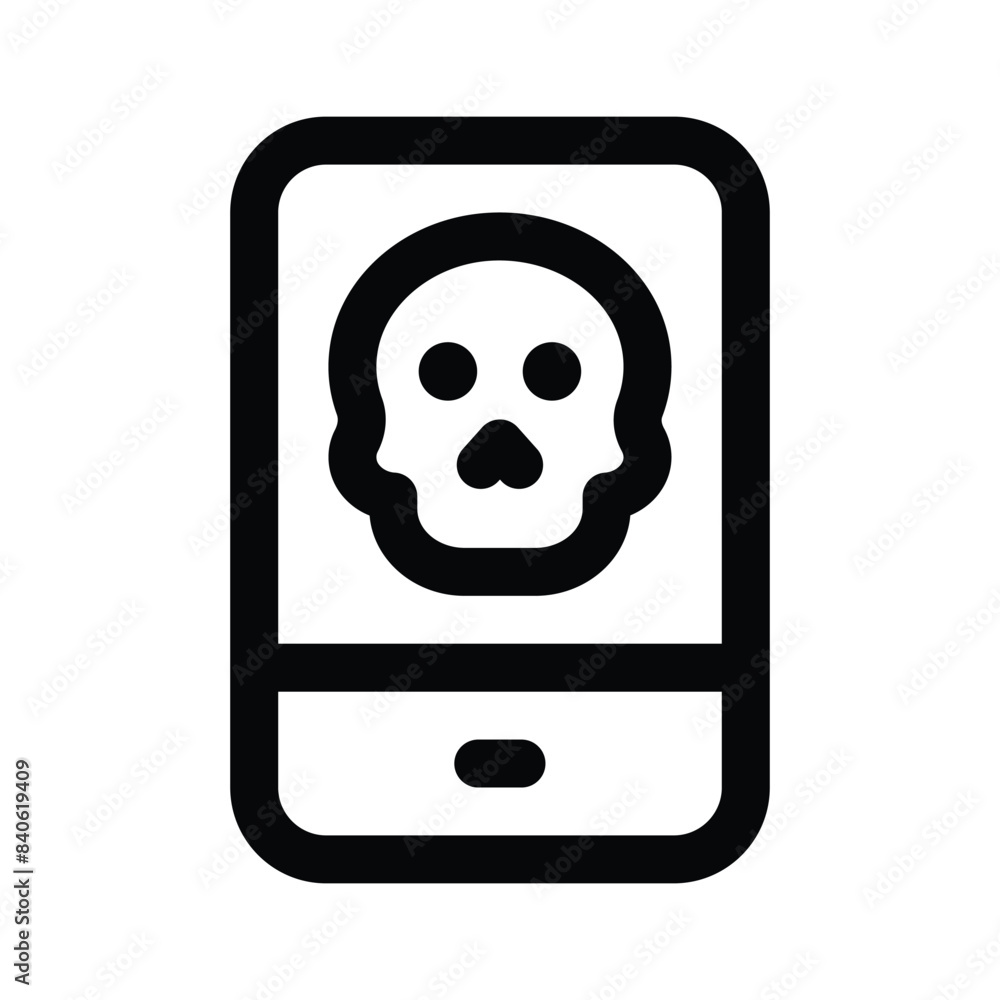Mobile hacking vector design in modern style Mobile hacking vector design in modern style