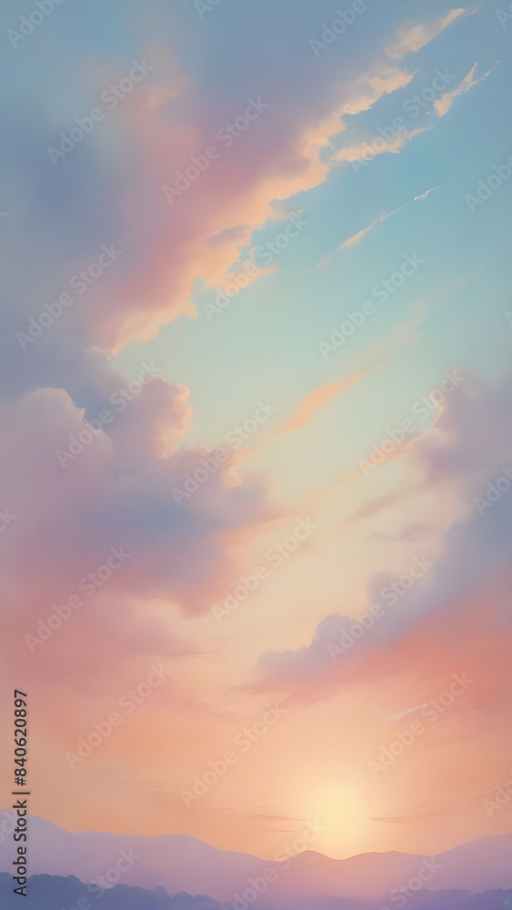sunset in summer sunset in summer