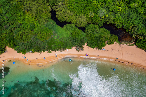 Obraz na płótnie Playa Escondida Fajardo Puerto Rico