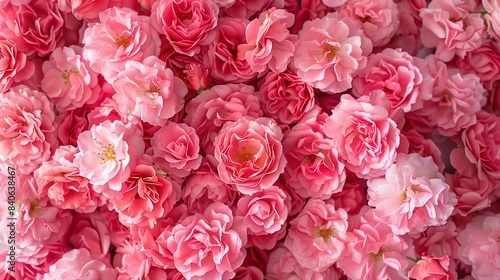 close up of pink roses  spring or summer flower concept