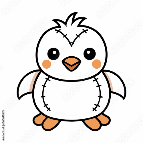 Cute Cartoon Chicken