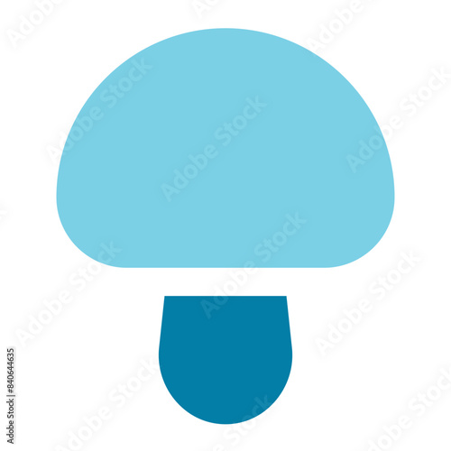 mushroom icon for illustration
