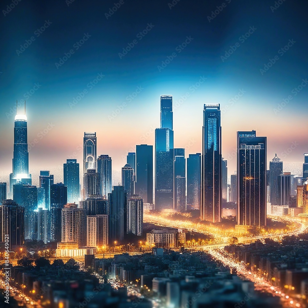 Fototapeta premium Background of technological concepts