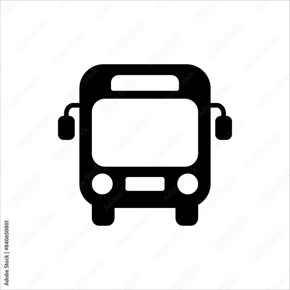 Bus icon. bus vector illustration for web design, isolated on white background. Bus icon. bus vector illustration for web design, isolated on white background.
