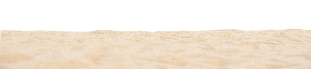 Selective focus Sea sand beach,Isolated yellow sand waves, Light brown Sand dunes surface texture background.