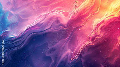 Vibrant Abstract Background with Mesmerizing Flowing Lines and Rich Gradient Colors