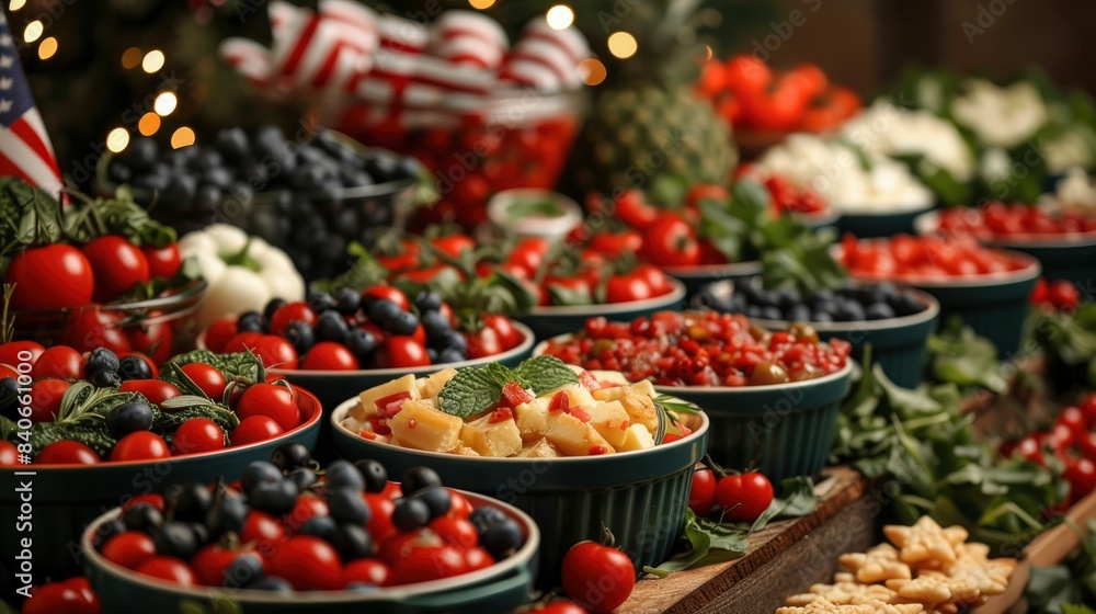 a patriotic themed cooking contest a patriotic themed cooking contest