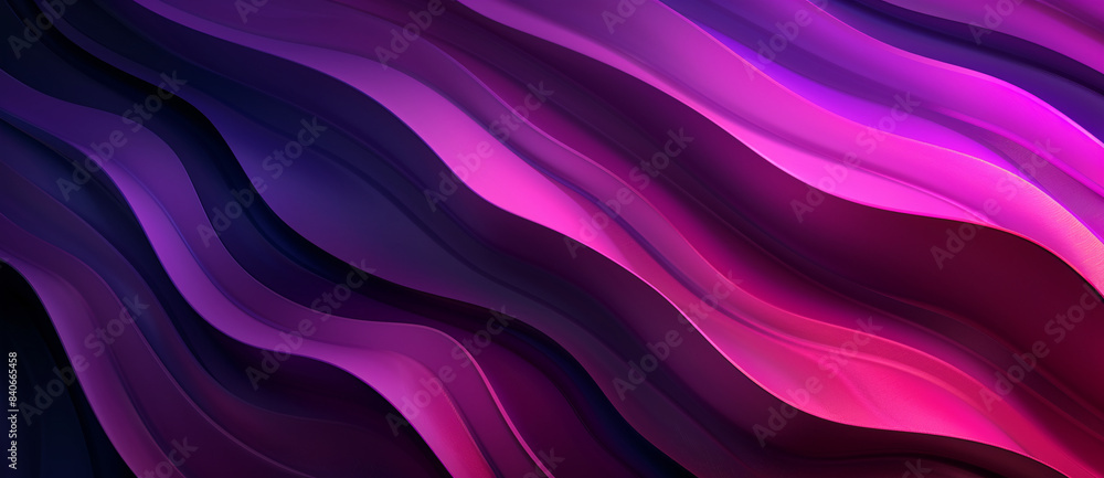 Abstract background with curved shapes and gradients in pink, purple and red colors. Vector illustration of 3D geometric shape in the style of geometric shapes Abstract background with curved shapes and gradients in pink, purple and red colors. Vector illustration of 3D geometric shape in the style of geometric shapes