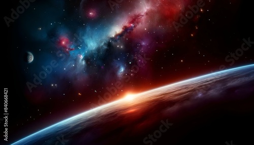 宇宙の背景画像 photo
