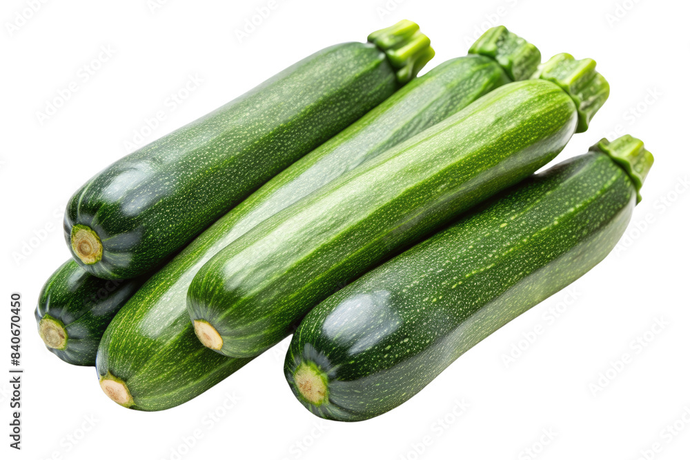 zucchini isolated on a transparent background zucchini isolated on a transparent background