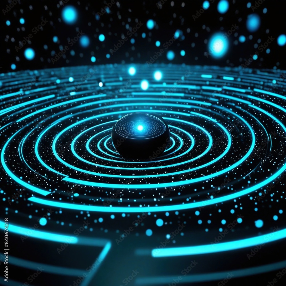 Fototapeta premium Background of technological concepts