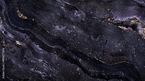 The smoothness of obsidian is highlighted by its deep black color with hints of dark green and purple shimmering throughout
