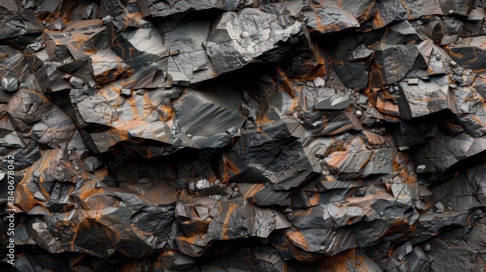 A co and rocky texture with tered depressions and ridges imitating the rugged terrain of a volcanic island A co and rocky texture with tered depressions and ridges imitating the rugged terrain of a volcanic island