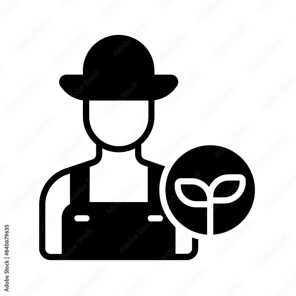 Fototapeta premium icon man