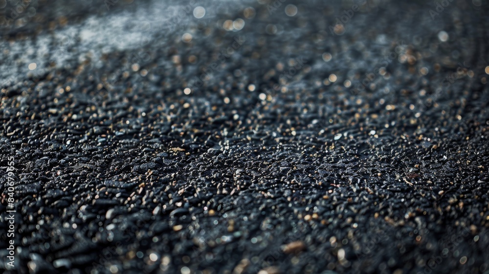 The dull surface of gritty road asphalt speckled with specks of dirt and grime The dull surface of gritty road asphalt speckled with specks of dirt and grime