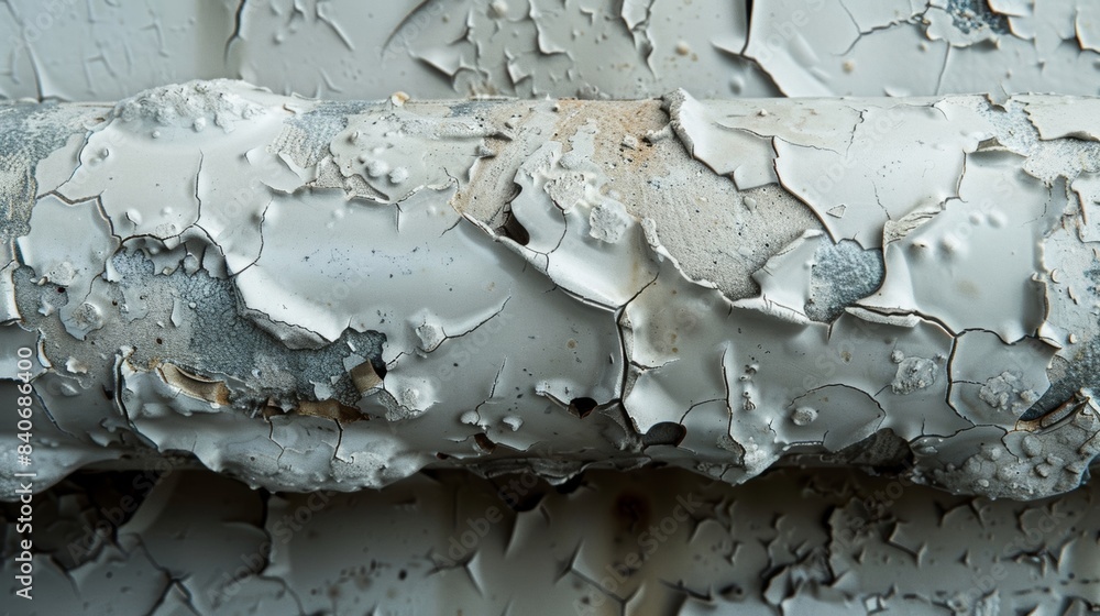 Numerous bumps gouges and dents adorn the beaten surface of the cracked ...