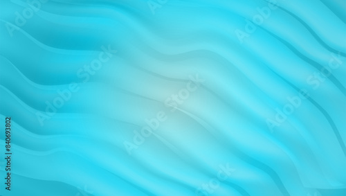 Abstract background composed of blue light and ripples, wave shaped, with blank text, used for product display, luxury and high-end product concepts, festive banners