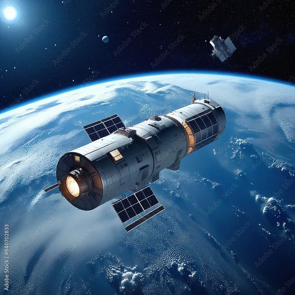 Fototapeta premium Background of technological concepts