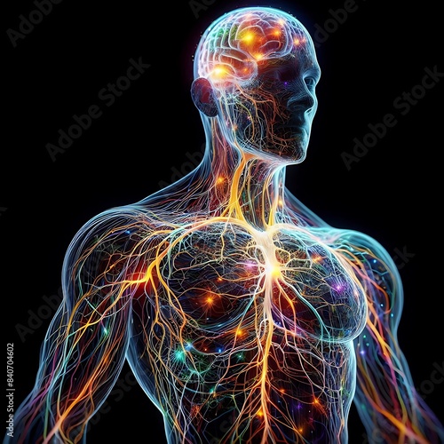 human nervous system,Generative AI,scientific background