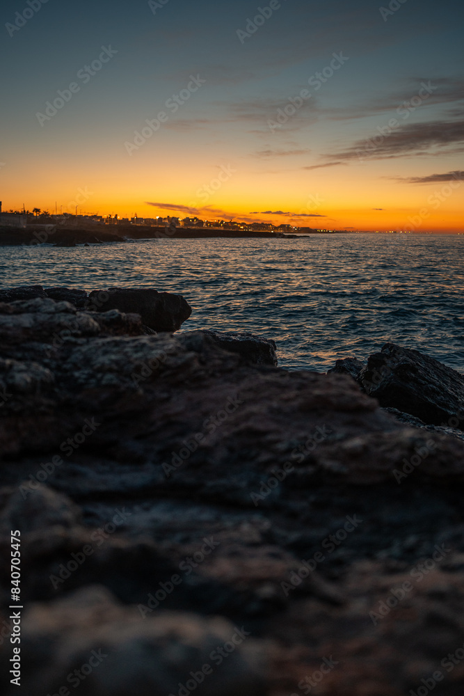 Obraz premium sunset on the beach