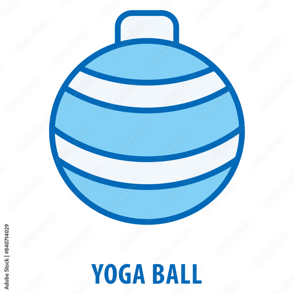 Yoga Ball Icon simple and easy to edit for your design elements Yoga Ball Icon simple and easy to edit for your design elements