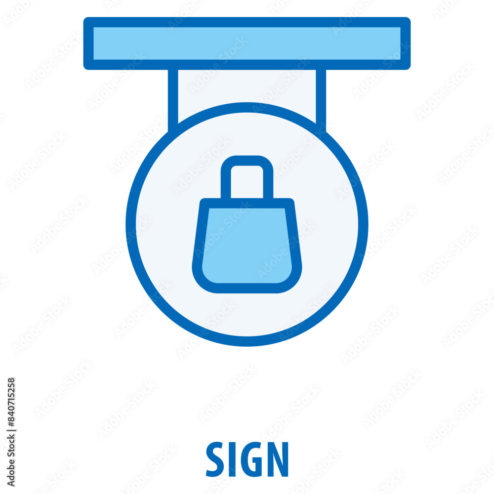 Sign Icon simple and easy to edit for your design elements Sign Icon simple and easy to edit for your design elements