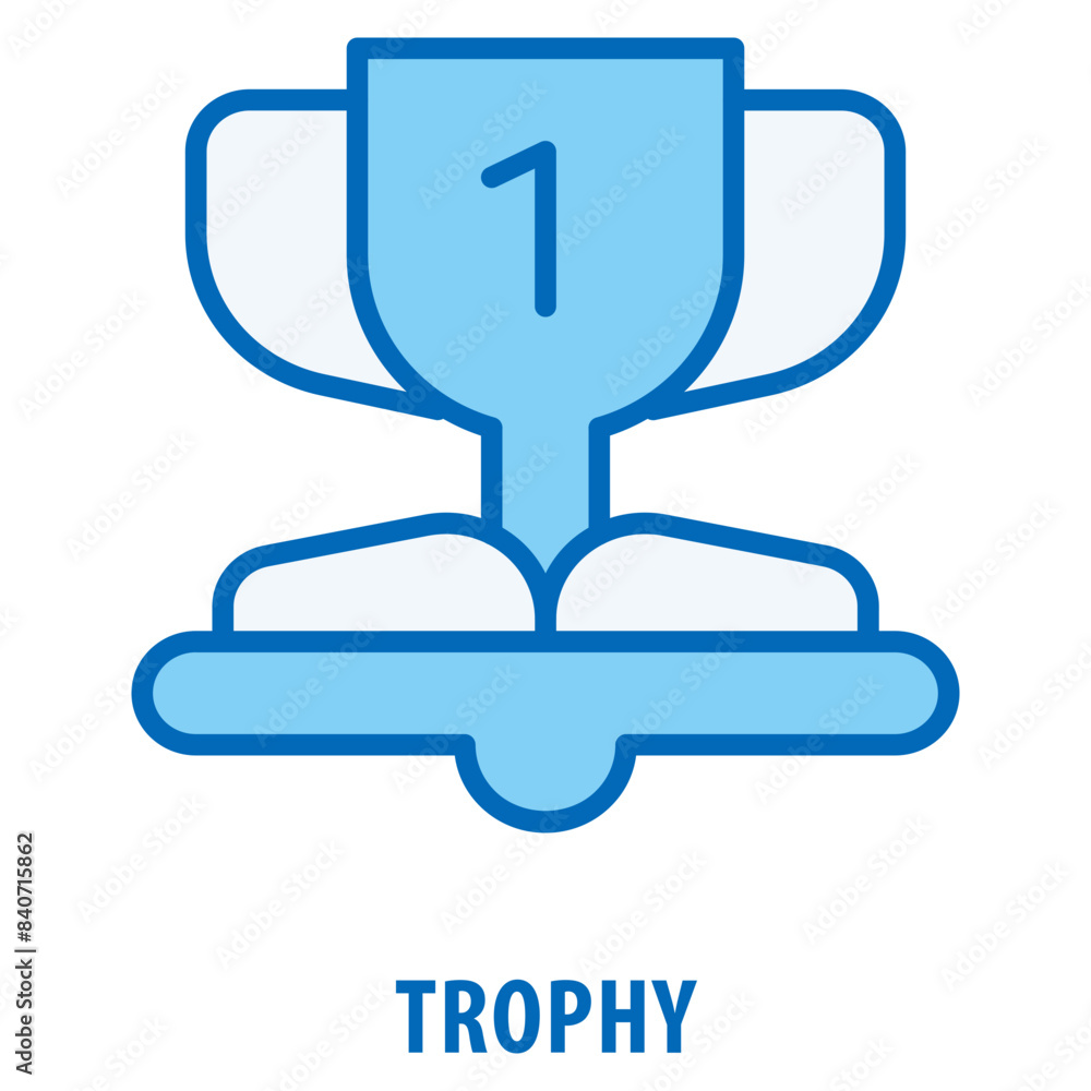 Trophy Icon simple and easy to edit for your design elements Trophy Icon simple and easy to edit for your design elements