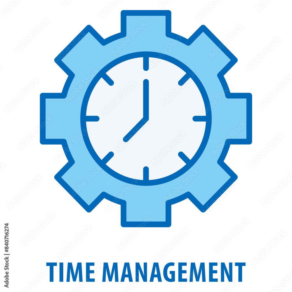 Time Management Icon simple and easy to edit for your design elements Time Management Icon simple and easy to edit for your design elements