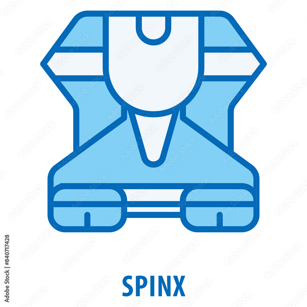 Spinx Icon simple and easy to edit for your design elements Spinx Icon simple and easy to edit for your design elements