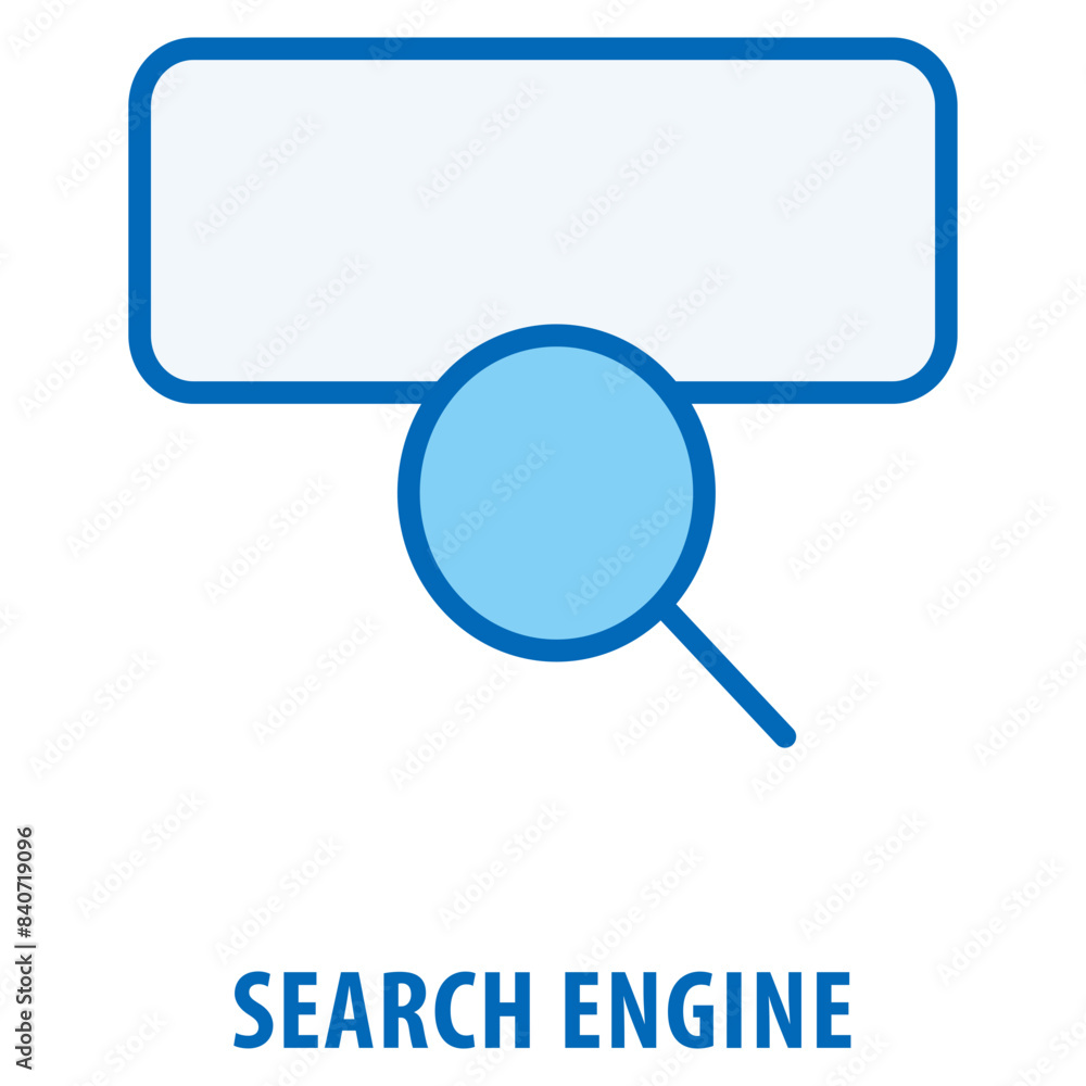 Search engine Icon simple and easy to edit for your design elements Search engine Icon simple and easy to edit for your design elements