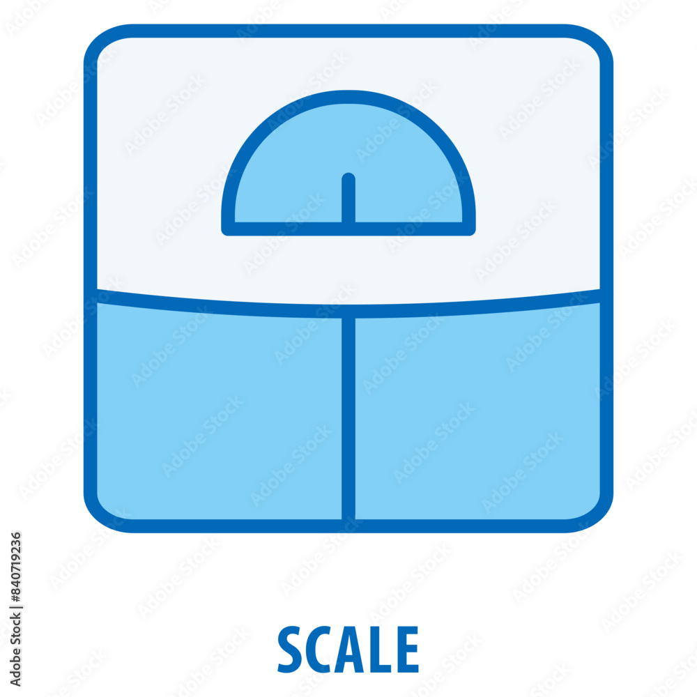 Scale Icon simple and easy to edit for your design elements Scale Icon simple and easy to edit for your design elements